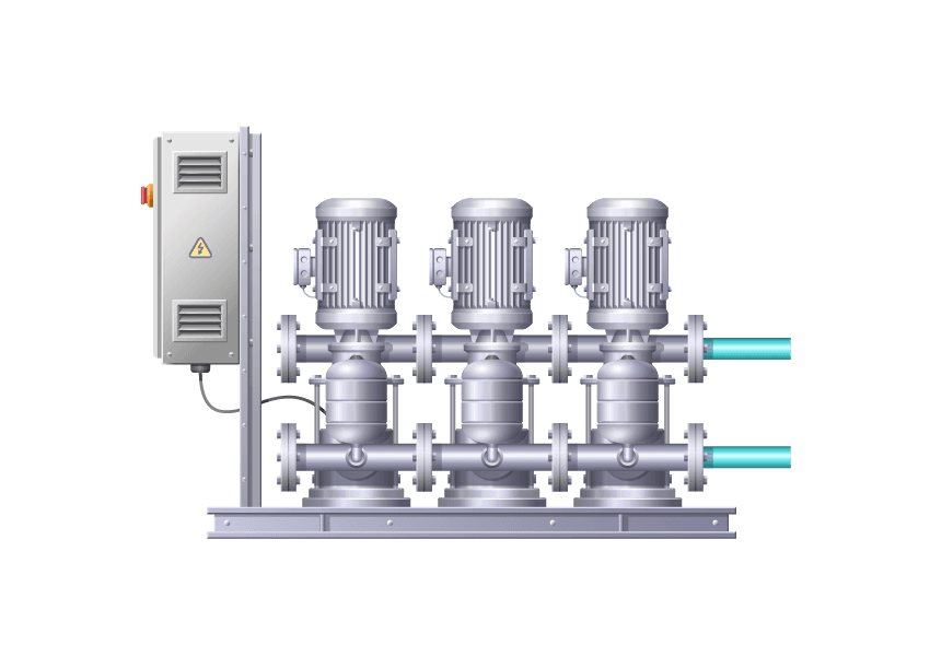 Cold Water Booster Set